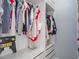Walk-in closet with custom shelving for organized storage at 1760 Fox Grape Loop, Lutz, FL 33558