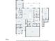 Detailed floor plan showcasing the layout of the home, including all rooms and dimensions at 1760 Fox Grape Loop, Lutz, FL 33558