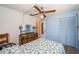 Bedroom with a dresser and a closet at 3838 Lanyard Ct # B, New Port Richey, FL 34652