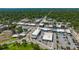 Aerial shot of the community featuring local shopping and dining options at 4025 Stratfield Dr, New Port Richey, FL 34652