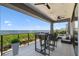Balcony with outdoor seating and a view of the water at 4333 Harborpointe Dr, Port Richey, FL 34668