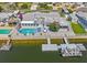 Stunning waterfront property with a private pool, dock, and boat lift for the ultimate waterfront lifestyle at 4387 6Th Isle Dr, Hernando Beach, FL 34607