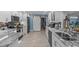 Updated kitchen with stainless steel appliances, granite countertops, and a stylish design at 4387 6Th Isle Dr, Hernando Beach, FL 34607