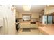Functional kitchen with modern appliances, a window over the sink, and retro countertops at 5309 Bayonne Ave, Spring Hill, FL 34608