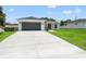 Attractive one-story home with a well-kept front yard, spacious driveway, and an attached two-car garage at 5328 Baldock Ave, Spring Hill, FL 34608
