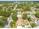 A charming single-Gathering home nestled among lush trees in a quiet neighborhood with street access and a detached building at 6207 Main St, New Port Richey, FL 34653