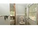 View of a room with an open wall exposing framing and window views to the exterior at 6234 Cyril Dr, Dade City, FL 33523