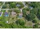 An aerial shot of the neighborhood reveals the property's convenient access to local amenities at 8402 Lake Hill Ct, Spring Hill, FL 34608