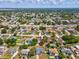 An aerial view showcases the home's location within a thriving residential community at 11192 Archer Ave, Spring Hill, FL 34608