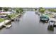A waterfront community offering access to a serene canal, perfect for boating and enjoying waterfront living at 12637 2Nd Isle, Hudson, FL 34667