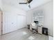 Office space with desk, chair, and storage at 13349 Niti Dr, Hudson, FL 34669