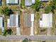An elevated view of the property shows the home nestled in a vibrant, green community at 16037 Brookridge Blvd, Brooksville, FL 34613
