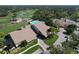 A community clubhouse, swimming pool, and golf course create an ideal setting for an active lifestyle at 2139 Sea Pines Ct, Spring Hill, FL 34606