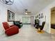 Spacious living room with lots of natural light and neutral tones at 2139 Sea Pines Ct, Spring Hill, FL 34606