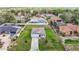 Aerial view of a home with a well-maintained lawn and landscaping; great curb appeal! at 277 Hampshire Ave, Spring Hill, FL 34606