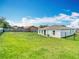 Fenced backyard featuring green grass with room to entertain and relax at 277 Hampshire Ave, Spring Hill, FL 34606