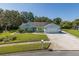 Charming single-story home featuring manicured lawn and mature landscaping at 3609 Montclair Dr, New Port Richey, FL 34655