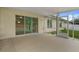 View of the screened porch with its open layout and convenient access to the backyard at 3631 Celebration Dr, Brooksville, FL 34604