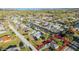 Residential neighborhood with canal access and lush, mature trees surrounding homes at 5447 Quist Dr, Port Richey, FL 34668