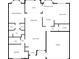 Detailed floorplan showing the layout of the home's rooms and features at 7392 Willow Brook Dr, Spring Hill, FL 34606