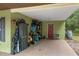 Spacious, covered carport with ample storage space, blending functionality and convenience at 8102 Fort Dade Ave, Brooksville, FL 34601