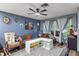 Cozy living space with large sofa, patterned rug, and charming decorative accents at 8102 Fort Dade Ave, Brooksville, FL 34601