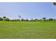 Beautiful view of the meticulously maintained green golf course at the community at 8132 Summersong Ct, Spring Hill, FL 34606
