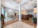 Open-concept living space showcasing the dining room and living room, perfect for entertaining at 9152 Bunting Rd, Weeki Wachee, FL 34613