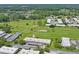 Aerial view of well-maintained community and golf course at 9622 Brassie Ct # 9, New Port Richey, FL 34655