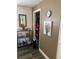 Entryway with decoratively-appointed console table and doorway to walk-in closet at 9622 Brassie Ct # 9, New Port Richey, FL 34655