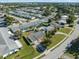 Bird's eye view of neighborhood showcasing well-maintained homes and lush landscaping at 9891 52Nd N St, Pinellas Park, FL 33782
