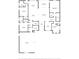 Detailed floor plan showcasing spacious layout of the house with room dimensions at 10380 Yellow Hammer Rd, Weeki Wachee, FL 34614