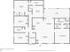 Floor plan of home at 12458 Fish Cove Dr, Spring Hill, FL showing layout of rooms and dimensions at 12458 Fish Cove Dr, Spring Hill, FL 34609