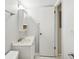 Bathroom features a vanity with sink, storage, and bright lighting at 12920 Wedgewood Way # B, Hudson, FL 34667