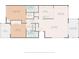 Detailed floor plan showcasing layout, room dimensions, and patio/porch areas at 12920 Wedgewood Way # B, Hudson, FL 34667