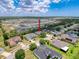 This aerial view showcases the property's location within a vibrant residential neighborhood at 13248 Linzia Ln, Spring Hill, FL 34609