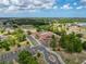Aerial view of the community clubhouse featuring a pool, playground, and recreational areas at 13248 Linzia Ln, Spring Hill, FL 34609