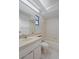 Bathroom featuring a vanity, mirror, and bathtub at 13307 Woodward Dr, Hudson, FL 34667