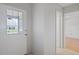 A welcoming entryway featuring tiled floors and a decorative glass door at 13307 Woodward Dr, Hudson, FL 34667