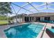 Beautiful pool with covered patio perfect for relaxation and outdoor enjoyment at 14031 Hexam Rd, Brooksville, FL 34613
