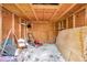 The interior of this shed is perfect for storage and organization, with exposed wooden beams and ample space at 2012 Warrington Way, Tampa, FL 33619
