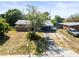 Single story home featuring a carport and mature landscaping at 5121 Hemlock Dr, New Port Richey, FL 34652