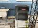 Exterior shot of Goodman HVAC unit at 7104 Fair Ln, Hudson, FL 34667