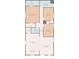 Floorplan schematic showing layout of a residential property including room dimensions at 7353 Thorpp Ave, Brooksville, FL 34613