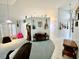 Open living space with high ceilings, neutral walls, and tasteful decor at 9200 Turnberry Ct, New Port Richey, FL 34655