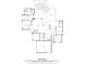 Floor plan showing a 2961 sq ft layout, including living room, kitchen, bedrooms and garage at 10044 Twelve Oaks Ct, Weeki Wachee, FL 34613