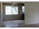 View of room with tile flooring and floral wallpaper at 101 Sheryl Lynn Dr, Brandon, FL 33510