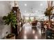 Spacious open-concept living area with hardwood floors, ample natural light, and elegant decor at 1142 Wolford Dr, Trinity, FL 34655