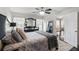 Spacious main bedroom with access to a sitting room at 1142 Wolford Dr, Trinity, FL 34655