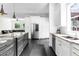 Well-appointed kitchen with an island, stainless steel appliances, and lots of storage at 12085 Stringer Rd, Brooksville, FL 34601